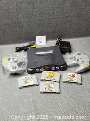 MaxSold Auction: Nintendo 64 system - Aurora (Ontario, Canada) SELLER MANAGED Downsizing Online Auction - Zokol Drive