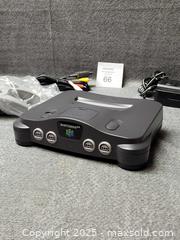 MaxSold Auction: Nintendo 64 system - Aurora (Ontario, Canada) SELLER MANAGED Downsizing Online Auction - Zokol Drive