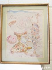 MaxSold Auction:  Framed Salvador Dalí Lithographs, c.1953/1956 - Toronto (Ontario, Canada) PARTNER MANAGED Downsizing Online Auction - Research Road (STORAGE)