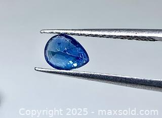 MaxSold Auction: NATURAL!! (0.95CT) PEAR SHAPE!!! BLUE SAPPHIRE!! - Toronto (Ontario, Canada) SELLER MANAGED Commercial Liquidation Online Auction - Queen Street East