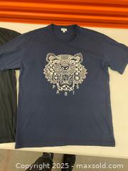 MaxSold Auction: 2 Kenzo tiger TShirts size XL  - Vancouver (British Columbia, Canada) SELLER MANAGED Moving Online Auction - West Broadway (CONDO)