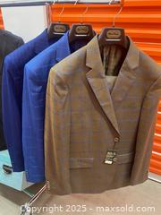 MaxSold Auction: men&#39;s designer suits  - Vancouver (British Columbia, Canada) SELLER MANAGED Moving Online Auction - West Broadway (CONDO)