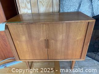 MaxSold Auction: Teak Cabinet - Metchosin (British Columbia, Canada) PARTNER MANAGED Moving Online Auction - Duke Road