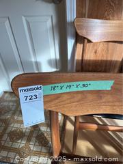 MaxSold Auction:  Teak Chairs - Metchosin (British Columbia, Canada) PARTNER MANAGED Moving Online Auction - Duke Road