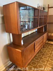MaxSold Auction: Teak MCM China Cabinet - Metchosin (British Columbia, Canada) PARTNER MANAGED Moving Online Auction - Duke Road