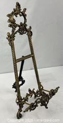 MaxSold Auction: Art Nouveau Brass Easels / Frame Stands - Campbell (California, USA) PARTNER MANAGED Estate Sale Online Auction -  Dell Avenue