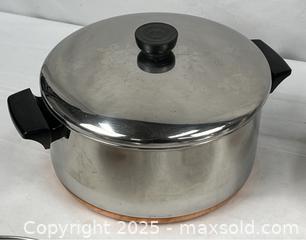 MaxSold Auction: Vintage Revere Ware Copper Clad Cookware - Campbell (California, USA) PARTNER MANAGED Estate Sale Online Auction -  Dell Avenue