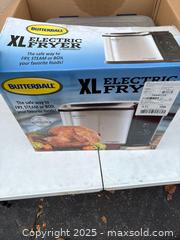 MaxSold Auction: XL Electric fryer - Decatur (Georgia, USA) SELLER MANAGED Reseller Online Auction - Snapfinger Woods Drive (STORAGE)