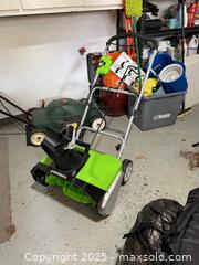MaxSold Auction: Greenworks 13 A 20-in Corded Electric Push Snow Blower - Toronto (Ontario, Canada) SELLER MANAGED Moving Online Auction - Chipstead