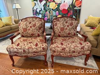 MaxSold Auction: Pair of Park Lane Bergere Chairs - Toronto (Ontario, Canada) SELLER MANAGED Moving Online Auction - Chipstead