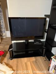 MaxSold Auction: TV Stand with Pioneer Pro-950HD Plasma TV - Toronto (Ontario, Canada) SELLER MANAGED Moving Online Auction - Chipstead