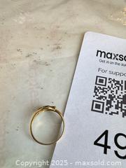 MaxSold Auction: 18 k gold ring  - Mississauga (Ontario, Canada) PARTNER MANAGED Downsizing Online Auction -  Sawmill Valley Drive