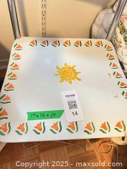 MaxSold Auction: Hand Painted Chair  - Mississauga (Ontario, Canada) PARTNER MANAGED Downsizing Online Auction -  Sawmill Valley Drive