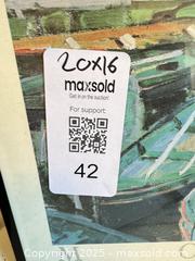 MaxSold Auction: Print in frame  - Mississauga (Ontario, Canada) PARTNER MANAGED Downsizing Online Auction -  Sawmill Valley Drive