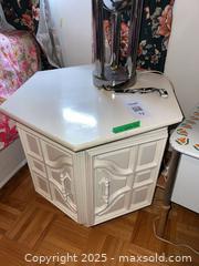 MaxSold Auction: White Nightstand  - Mississauga (Ontario, Canada) PARTNER MANAGED Downsizing Online Auction -  Sawmill Valley Drive