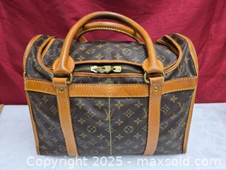MaxSold Auction: Louis Vuitton Sac Chaussures, which is a vintage weekend or travel bag in the classic Mono - Toronto (Ontario, Canada) SELLER MANAGED Reseller Online Auction -  Dartmoor Drive