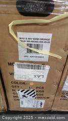 MaxSold Auction: Daymak Max S Electric Bike (E-Bike) - Orange - 500W, 48V (Customer Return, See description) (170) - Toronto (Ontario, Canada) SELLER MANAGED Reseller Online Auction - Curity Avenue