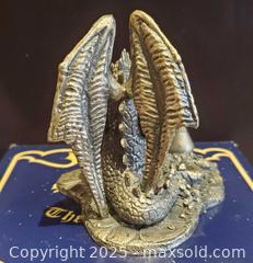MaxSold Auction: Dragon of the Treasure Pewter Figurine by H. G. Simonds - Toronto (Ontario, Canada) SELLER MANAGED Reseller Online Auction - Curity Avenue
