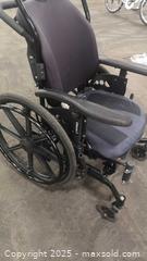 MaxSold Auction: Drive Medical Orion II Manual Wheelchair, Dark Blue Seat - Toronto (Ontario, Canada) SELLER MANAGED Reseller Online Auction - Curity Avenue