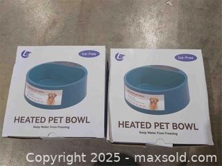 MaxSold Auction: Heated Water Bowl for Outdoor Cats, 2.2L Heated Dog Bowl, Provides Drinkable Water in Colder Weather - Toronto (Ontario, Canada) SELLER MANAGED Reseller Online Auction - Curity Avenue