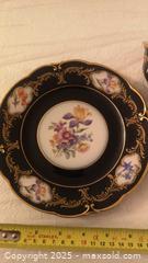 MaxSold Auction: Henneberg Porcelain Cup, Saucer & Plate — Cobalt Blue Floral - Toronto (Ontario, Canada) SELLER MANAGED Reseller Online Auction - Curity Avenue