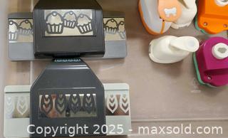 MaxSold Auction: Lot of paper craft punches and 9&#34; paper crimper - Toronto (Ontario, Canada) SELLER MANAGED Reseller Online Auction - Curity Avenue