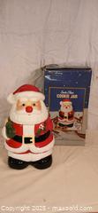 MaxSold Auction: Santa Claus Cookie Jar, Glazed Ceramic, approx. 11.5 in - Toronto (Ontario, Canada) SELLER MANAGED Reseller Online Auction - Curity Avenue