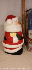 MaxSold Auction: Santa Claus Cookie Jar, Glazed Ceramic, approx. 11.5 in - Toronto (Ontario, Canada) SELLER MANAGED Reseller Online Auction - Curity Avenue
