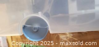 MaxSold Auction: Sterilite 4-Pack 56 qt Underbed Wheeled Latching Storage Boxes - Toronto (Ontario, Canada) SELLER MANAGED Reseller Online Auction - Curity Avenue