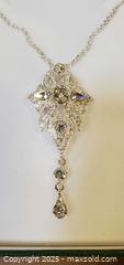 MaxSold Auction: Swarovski Crystal Drop Pendant Necklace on Chain - Toronto (Ontario, Canada) SELLER MANAGED Reseller Online Auction - Curity Avenue