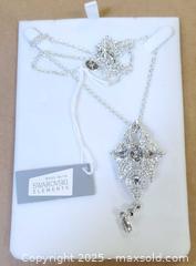 MaxSold Auction: Swarovski Crystal Drop Pendant Necklace on Chain - Toronto (Ontario, Canada) SELLER MANAGED Reseller Online Auction - Curity Avenue