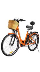 MaxSold Auction: Daymak Paris Deluxe - 500W 48V Low-Step E-Bike w/Pedal Assist - Orange - (See description & pics) (164) - Toronto (Ontario, Canada) SELLER MANAGED Reseller Online Auction - Curity Avenue