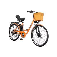 MaxSold Auction: Daymak Paris Deluxe - 500W 48V Low-Step E-Bike w/Pedal Assist - Orange - (See description & pics) (164) - Toronto (Ontario, Canada) SELLER MANAGED Reseller Online Auction - Curity Avenue