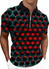 MaxSold Auction: Men's XL Short-Sleeve Quarter-Zip Polo with 3D Dot Pattern - Toronto (Ontario, Canada) SELLER MANAGED Reseller Online Auction - Curity Avenue