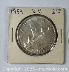 MaxSold Auction: Canadian Silver Dollar Lot  - Ottawa (Ontario, Canada) PARTNER MANAGED Estate Sale Online Auction - Mattawa Crescent