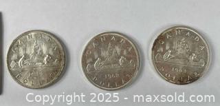 MaxSold Auction: Canadian Silver Dollar Lot  - Ottawa (Ontario, Canada) PARTNER MANAGED Estate Sale Online Auction - Mattawa Crescent
