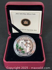 MaxSold Auction: Royal Canadian Mint 2011 $10 Silver Coin - Ottawa (Ontario, Canada) PARTNER MANAGED Estate Sale Online Auction - Mattawa Crescent