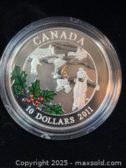 MaxSold Auction: Royal Canadian Mint 2011 $10 Silver Coin - Ottawa (Ontario, Canada) PARTNER MANAGED Estate Sale Online Auction - Mattawa Crescent