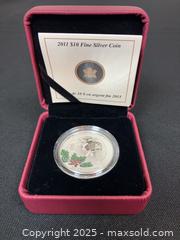 MaxSold Auction: Royal Canadian Mint 2011 $10 Silver Coin - Ottawa (Ontario, Canada) PARTNER MANAGED Estate Sale Online Auction - Mattawa Crescent