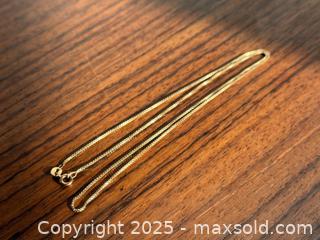 MaxSold Auction: 10K Fine Gold Necklace  - Toronto (Ontario, Canada) PARTNER MANAGED Estate Sale Online Auction - Merton Street