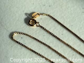 MaxSold Auction: 10K Fine Gold Necklace  - Toronto (Ontario, Canada) PARTNER MANAGED Estate Sale Online Auction - Merton Street