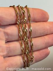 MaxSold Auction: 10K Gold Chain Necklace  - Toronto (Ontario, Canada) PARTNER MANAGED Estate Sale Online Auction - Merton Street
