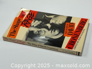 MaxSold Auction: 1983 Signed Copy of The Shape of Rage: The Films of David Cronenberg Book  - Toronto (Ontario, Canada) PARTNER MANAGED Estate Sale Online Auction - Merton Street