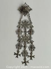 MaxSold Auction: 830 Silver Filigree Norwegian Traditional Bridal Brooch - Toronto (Ontario, Canada) PARTNER MANAGED Estate Sale Online Auction - Merton Street