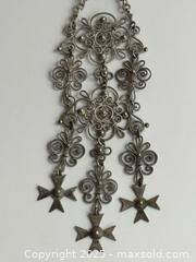 MaxSold Auction: 830 Silver Filigree Norwegian Traditional Bridal Brooch - Toronto (Ontario, Canada) PARTNER MANAGED Estate Sale Online Auction - Merton Street