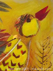 MaxSold Auction: Abstract Yellow Bird Art Print by Canadian Artist Diane Fine Signed + Dated  - Toronto (Ontario, Canada) PARTNER MANAGED Estate Sale Online Auction - Merton Street