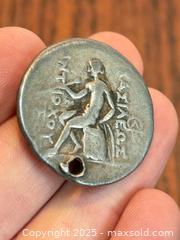 MaxSold Auction: Ancient Greek Seleukid Silver Coin  - Toronto (Ontario, Canada) PARTNER MANAGED Estate Sale Online Auction - Merton Street