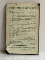 MaxSold Auction: Animal Farm by George Orwell Books c.1945 Second Edition + c.1966 Penguin Modern Classics Ed  - Toronto (Ontario, Canada) PARTNER MANAGED Estate Sale Online Auction - Merton Street