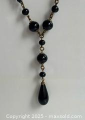 MaxSold Auction: Antique Black Beaded Necklace  - Toronto (Ontario, Canada) PARTNER MANAGED Estate Sale Online Auction - Merton Street