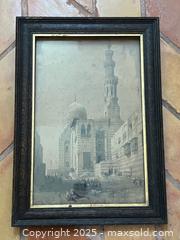 MaxSold Auction: Antique David Robert’s Mosque Print - Toronto (Ontario, Canada) PARTNER MANAGED Estate Sale Online Auction - Merton Street